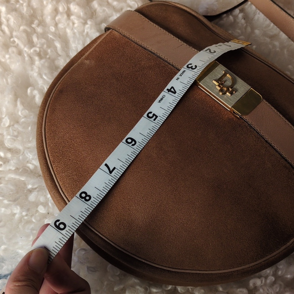 Dior Tan and Gold Accent Bag - Picture 9 of 17